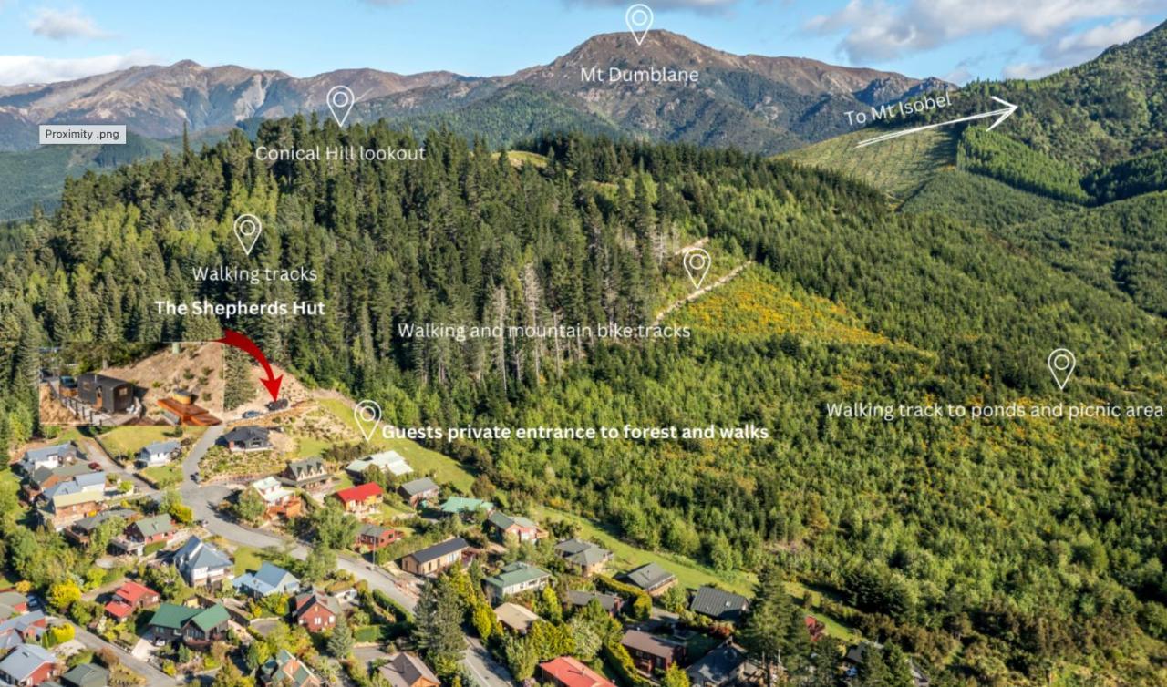 The Shepherds Hut - Boutique Retreat. Hanmer Springs Exterior foto